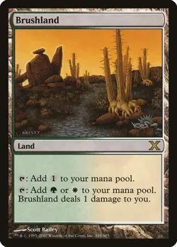 Brushland [Tenth Edition] Foil Near Mint - Image 1