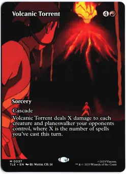 Volcanic Torrent (Borderless) M Avatar: The Last Airbender: Eternal-Legal 37 NM - Image 1