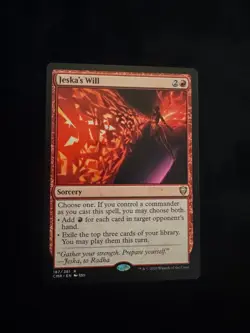 Jeska's Will - Commander Legends MTG NM Rare - Image 1