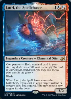 1x Lutri, the Spellchaser - Promo Pack - Promo Pack: Ikoria: Lair of Behemoths - - Image 1