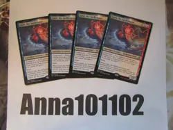 Lutri the Spellchaser x4 4x Ikoria Blue Red Rare Legendary Creature Otter - Image 1