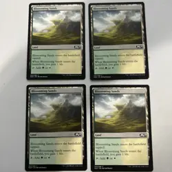 4x Blossoming Sands M20 Core Set 2020 MTG Magic The Gathering Playset LP - Image 1