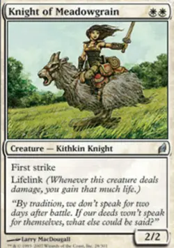 1 x Knight of Meadowgrain - Lorwyn - NM-Mint - MTG - Image 1