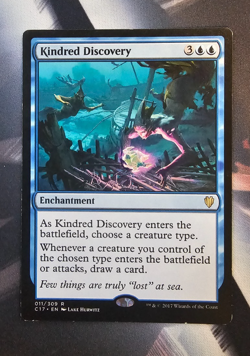 Kindred Discovery - Commander 2017 Magic the Gathering - Image 1