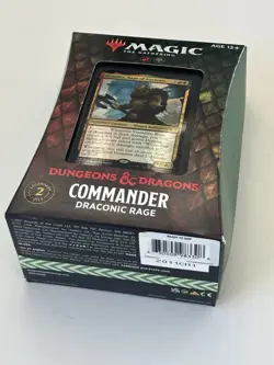 MTG Draconic Rage Commander Deck Sealed Dungeons and Dragons - Image 4