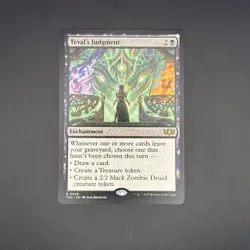 Teval's Judgment Commander: Tarkir: Dragonstorm Regular - Magic The Gathering - Image 1