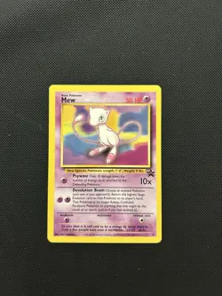 Mew 8 | Black Star Promo | Non Holo Pokemon Card MP - Image 1