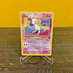 2000 Pokemon MEW Black Star Promo #8 Pokemon League MP - Image 1