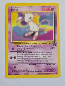 Mew 8 Promo Wizards Black Star Promos Pokemon MP - Image 1