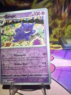 Gengar Reverse Holo Pokemon Card 094/165 Rare Sv: Scarlet & Violet 151 NM - Image 2