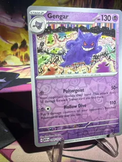 Gengar Reverse Holo Pokemon Card 094/165 Rare Sv: Scarlet & Violet 151 NM - Image 3