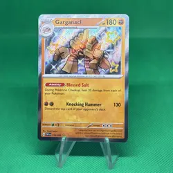 Garganacl 178/091 2024 S&V Paldean Fates Pokemon Card Shiny Holo Rare - NM/M - Image 1