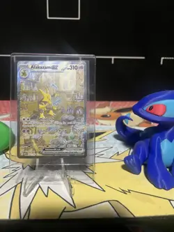 Pokemon Alakazam EX TCG Card 201/165 SV Scarlet & Violet 151 NM Condition - Image 2