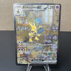 Alakazam ex 201/165 - SV: Scarlet & Violet 151 - SIR - Pokemon TCG - NM - Image 1