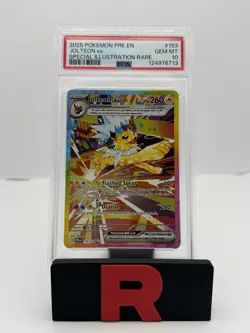 Pokemon prismatic Evolutions 153 Jolteon Ex Special Illustration Rare PSA 10 - Image 1