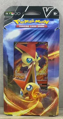 Pokemon Trading Card Game - V Battle Deck - Victini -Factory Sealed Box - Image 1