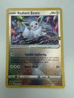 Radiant Eevee - Pokemon Go TCG Black Star Promo SWSH230 - Image 1