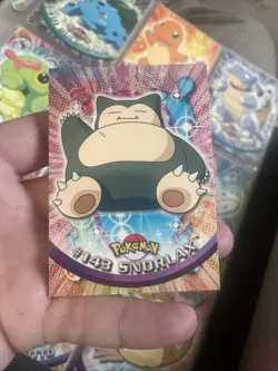 Pokemon TCG Snorlax #143 Non Holo Blue Logo 1999 Vintage Tv Animation, Edition￼￼ - Image 1