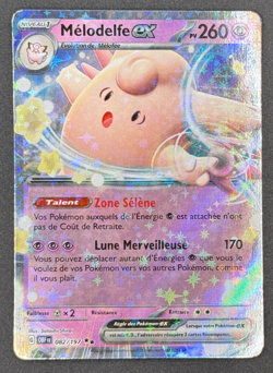 CARTE POKEMON MELODELFE EX 082/197 🇫🇷 FR 🇫🇷 FLAMMES OBSIDIENNES EV3 - Image 1