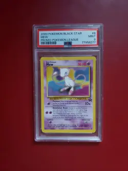 Pokemon TCG Mew #8 Black Star Promo PSA 9 - Image 1