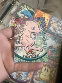 Pokemon TCG Topps Mew #151 Blue Logo 1st Ed Nm Non Holo 1999 Vintage - Image 1