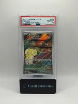 2023 Pokemon SVI Illustration Scarlet & Violet Fidough 213/198 PSA 10 - Image 1