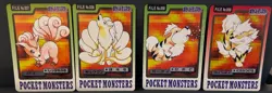 Pokemon Card Japanese Bandai Carddas Vulpix Ninetales Growlithe Arcanine - Image 1