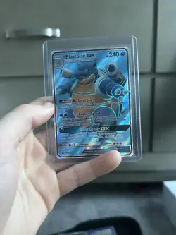 Pokemon TCG Blastoise GX Holo Full Art Promo SM189 240 HP Pokemon Promos English - Image 1
