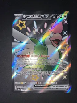 Pokemon ita NM Ultra Rara Cromatica Squawkabilly Ex 223/091 Destino Di Paldea - Image 2