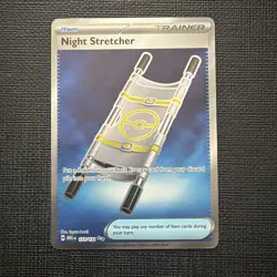 Pokemon TCG Mega Evolutions Night Stretcher 173/132 Full Art Ultra Rare NM - Image 1