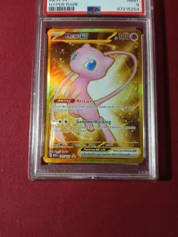 Mew Ex Gold Hyper Rare 2023 Pokemon English PSA 9 #205 - Image 2