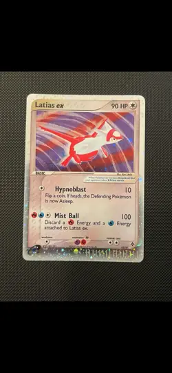 2003 POKEMON EX DRAGON #93 LATIAS EX-HOLO NM - Image 1