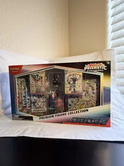 Pokemon TCG: Prismatic Evolutions Premium Figure Collection Factory Sealed Box - Image 3