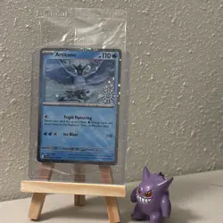 Articuno 032/159 Holiday Calendar Snowflake Stamp SEALED Pokemon TCG - Image 1