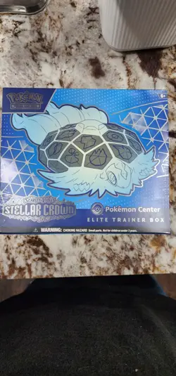 Pokemon Stellar Crown Pokemon Center Exclusive Elite Trainer ETB Sealed *TEAR - Image 1