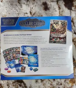 Pokemon Stellar Crown Pokemon Center Exclusive Elite Trainer ETB Sealed *TEAR - Image 4