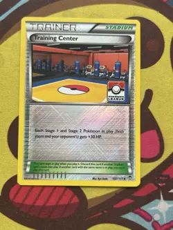 Pokemon Training Center 102/111 - League Promo Holo - XY Furious Fists - Image 1