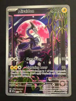 Miraidon SVP 013 NM - Pokemon Center Promo - Scarlet & Violet - Image 1