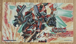 Burst Protocol Yugioh Playmat Exclusive OTS Tournament Promo - Image 1