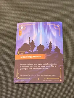 Dazzling Aurora 160/298 Riftbound TCG Origins DAMAGED League of Legends - Image 1