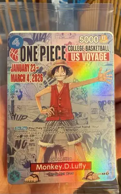 One Piece CCG Monkey.D.Luffy BVB - Image 1