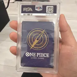 One Piece CCG Trafalgar Law Treasure Rare PSA 10 - Image 2