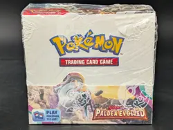 Lot (6) Pokemon SV05 Paldea Evolved Sealed Booster Boxes Eng W/ Acrylic Case - Image 3