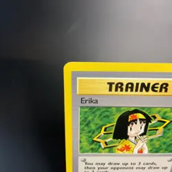 Erika Gym Heroes 100/132 Unlimited Non-Holo Rare WOTC NM-LP Vintage Pokemon Card - Image 2