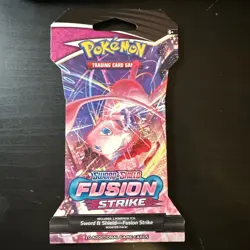 Pokemon TCG Sword & Shield 08 Fusion Strike Sleeved Booster Pack 820650809170 - Image 1