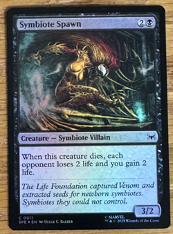 MTG Marvel's Spider-Man Eternal-Legal, Symbiote Spawn - Foil - Image 1