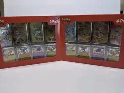4x Pokemon 4 Pack Mini Tins +4 Promo Cards Bundle 151 SAMS CLUB EXCLUSIVE Sealed - Image 3