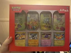 Pokemon 4 Mini Tins + 4 Promo Cards Bundle - 151 SAMS CLUB EXCLUSIVE Sealed - Image 1