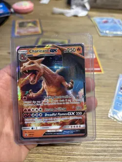Pokemon TCG Charizard GX SM195 Black Star Promo - Image 1