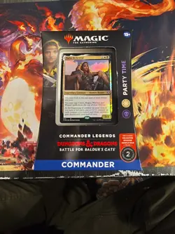 Commander Legends: Battle for Baldur's Gate - Party Time Commander Deck MTG New - Image 1